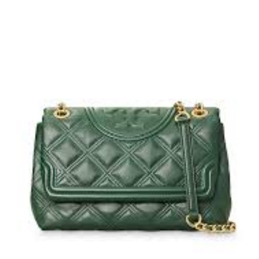 Tory Burch Fleming Soft Quilted Leather Shoulder Bag